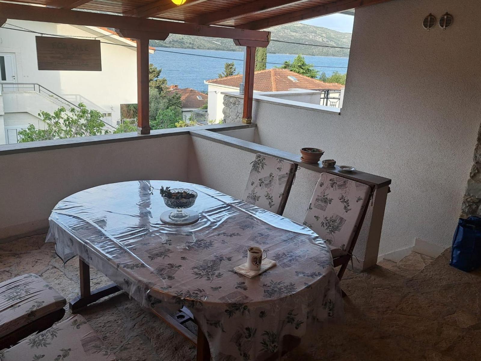 Villa Apartments Oliva Seget Vranjica Dış mekan fotoğraf